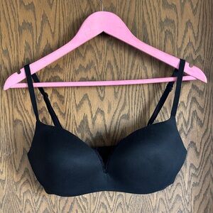 Victoria's Secret Black Plunge‎ Bra 34DD